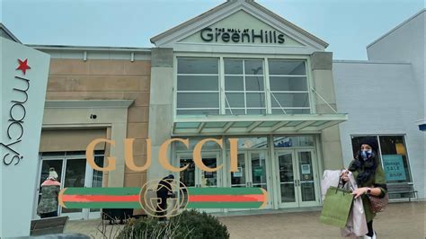 greenhills gucci|Gucci green hills opening date.